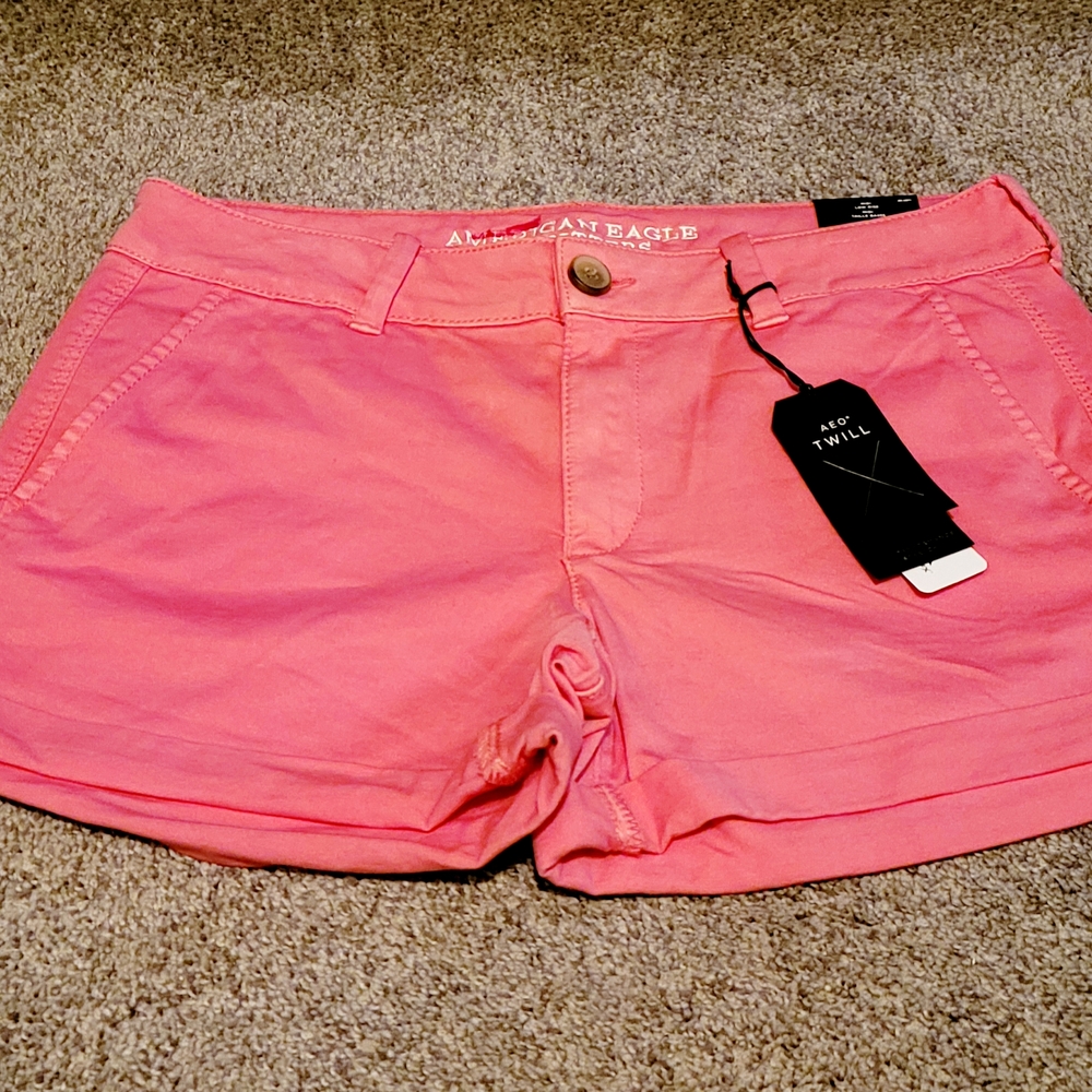 American Eagle Outfitters Coral Women's Shorts Size 10,New